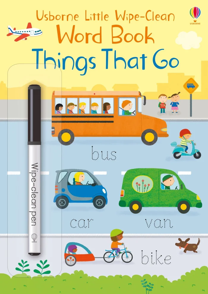 Things That Go, zošit s úlohami