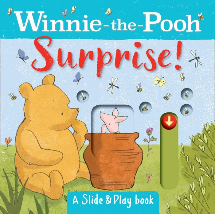 Winnie the Pooh: Surprise! (A Slide & Play Book), anglická kniha - leporelo