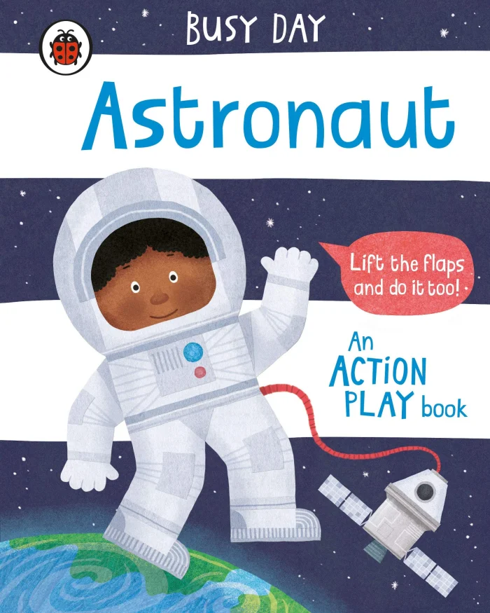 Astronaut: An action play book, anglická kniha - leporelo