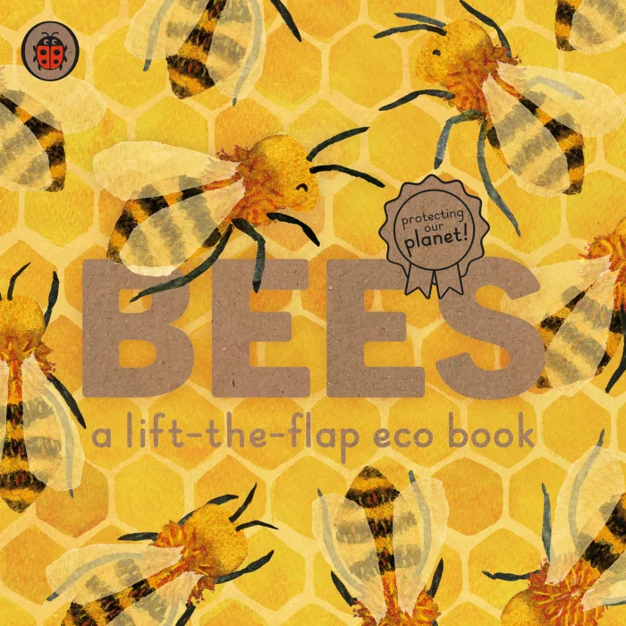 Bees: A lift-the-flap eco book, anglická kniha - eko leporelo