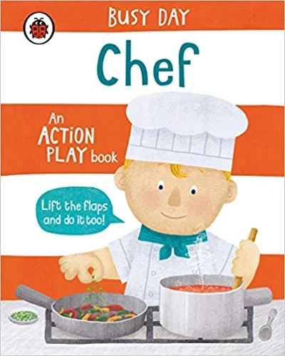 Chef: An action play book, anglická kniha - leporelo