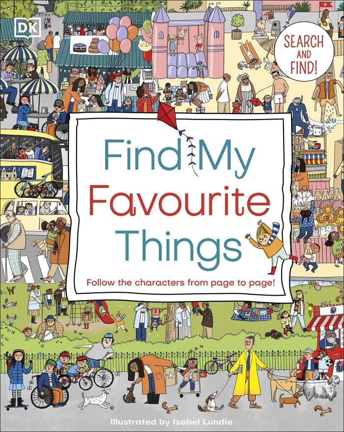 Find My Favourite Things, anglická kniha - leporelo