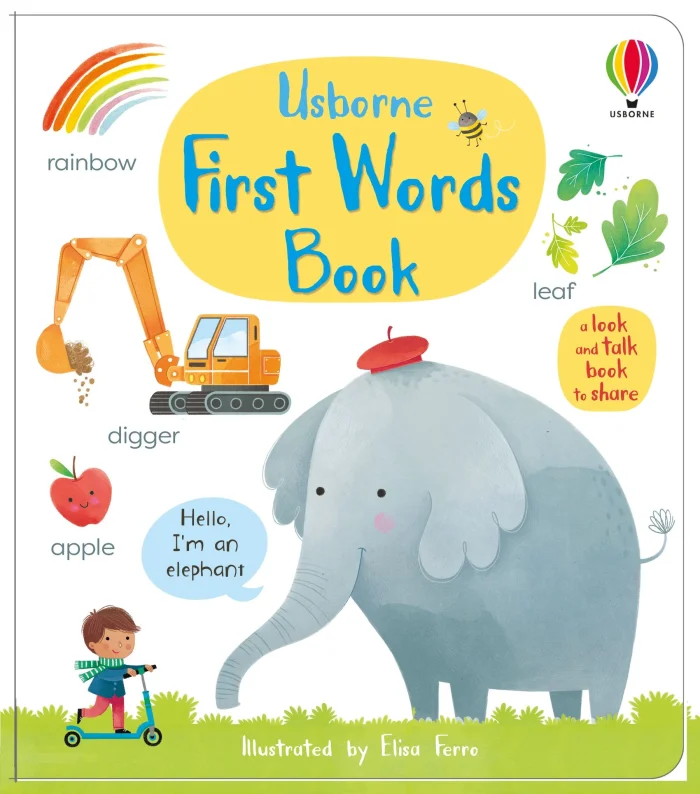First Words Book, leporelo