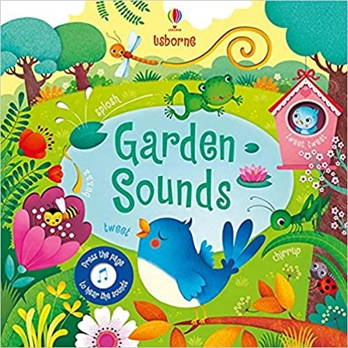 Garden Sounds, anglická kniha - zvukové leporelo