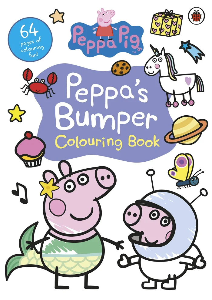 Peppa's Bumper Colouring Book, omaľovánka