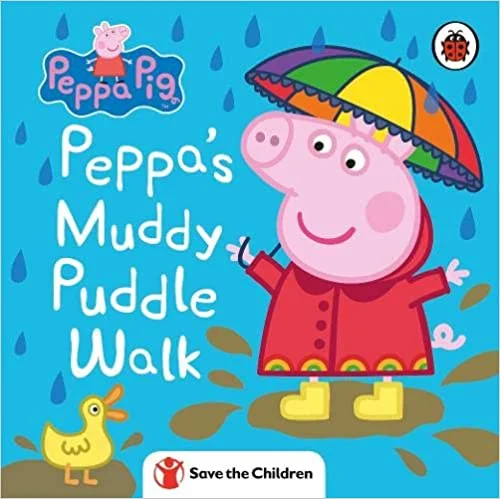 Peppa's Muddy Puddle Walk, anglická kniha - leporelo