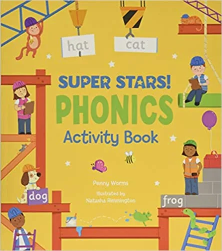 Phonics Activity Book, anglická kniha s úlohami