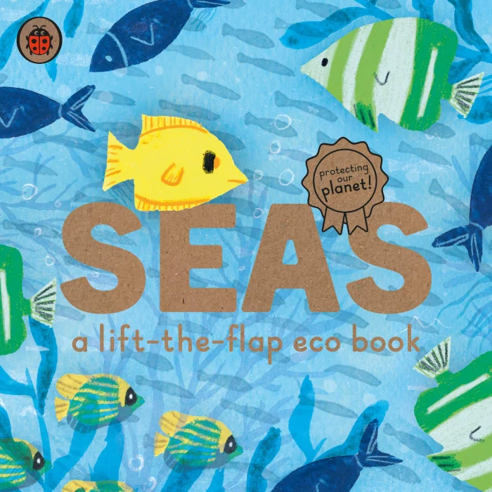 Seas: A lift-the-flap eco book, anglická kniha - eko leporelo
