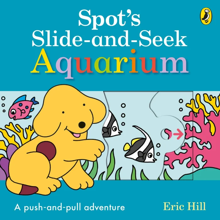 Spot's Slide and Seek: Aquarium, anglická kniha - leporelo