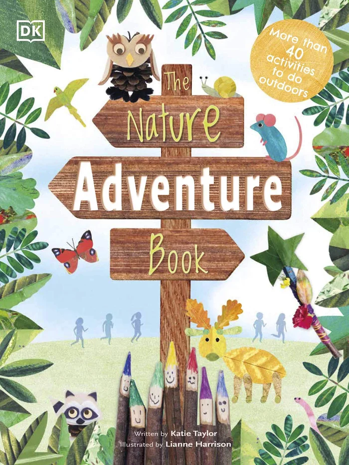 The Nature Adventure Book: 40 activities to do outdoors, anglická kniha