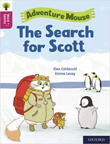 The Search for Scott (L10), anglická kniha