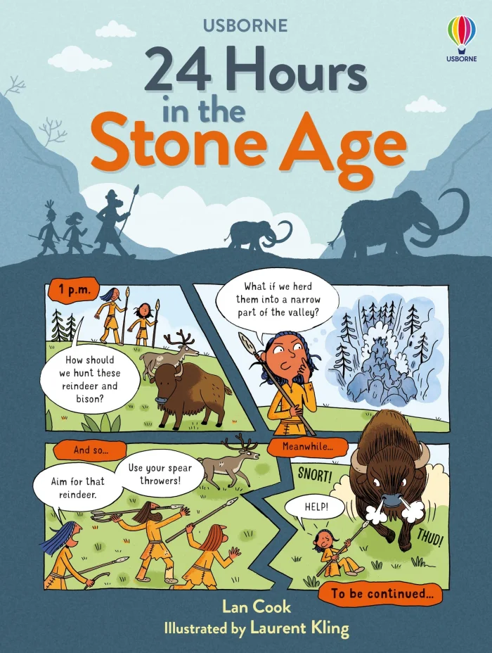 24 Hours In the Stone Age, anglická kniha - komiks