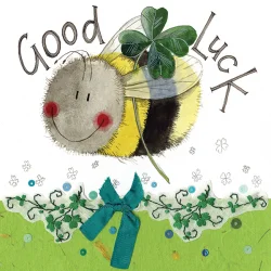 Bee Good Luck Card S308, prianie