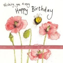 Bees Birthday Card S04, prianie