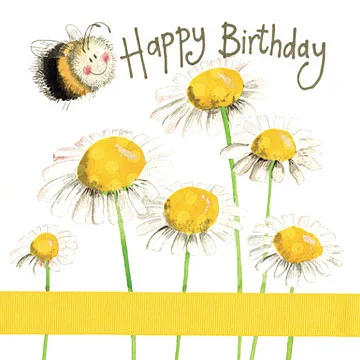 Busy Bee Birthday Card S47, prianie