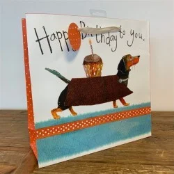 Dachshund / large (LB02), darčeková taška