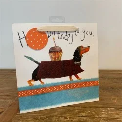 Dachshund / medium (MB02), darčeková taška