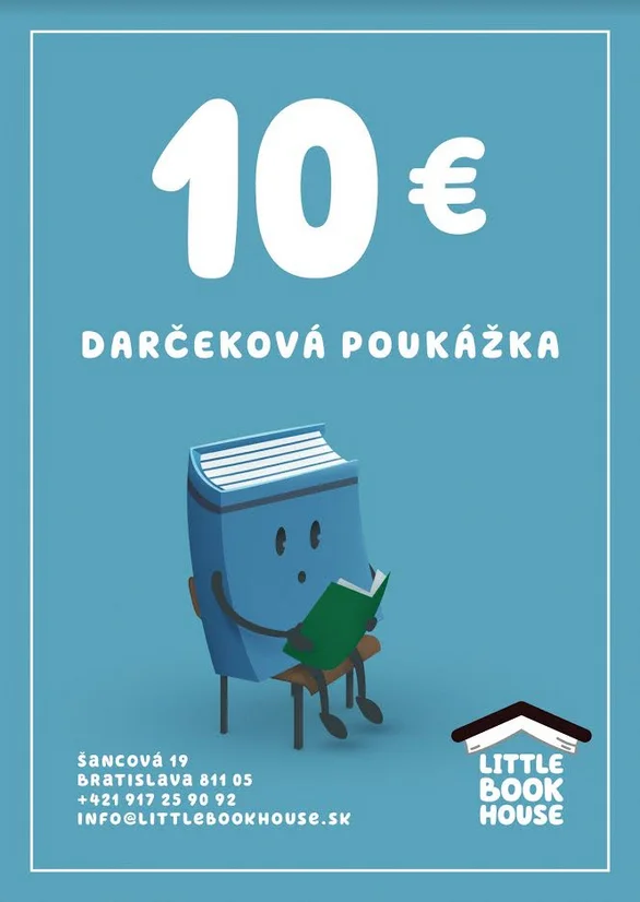 Darčeková poukážka 10 eur (fyzická)