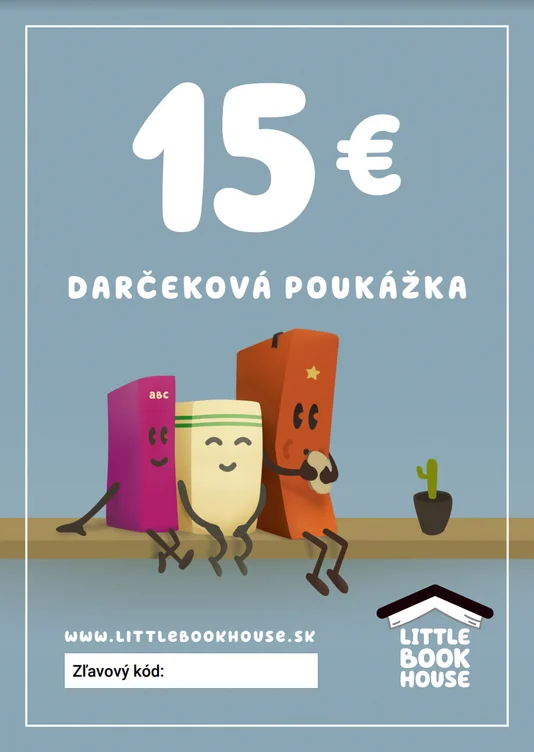 Darčeková poukážka 15 eur (elektronická)