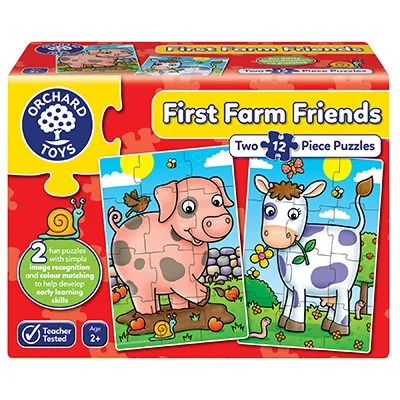First Farm Friends Puzzles (12 ks), puzzle