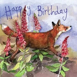 Fox And Foxgloves AC605, prianie