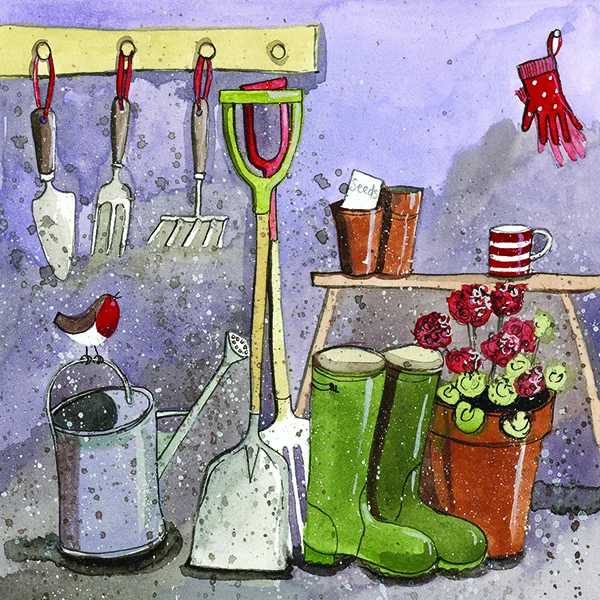 Gardener's Hut Card AC664, prianie