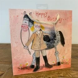 Girl & Horse / medium (MB10), darčeková taška