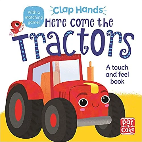 Here Come the Tractors, anglická kniha - leporelo