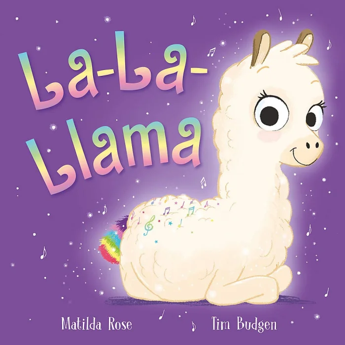 La-La-Llama, anglická kniha