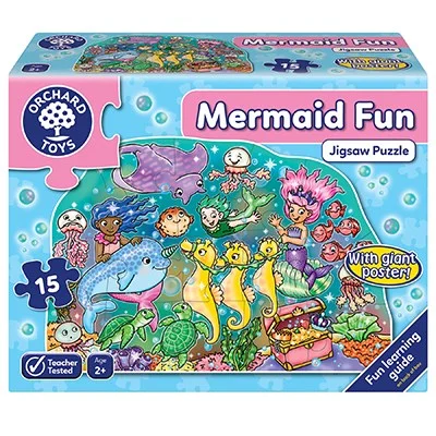 Mermaid Fun (15 ks), puzzle