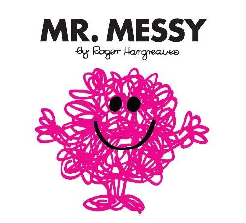 Mr. Messy, anglická kniha