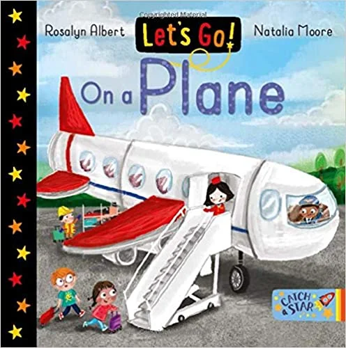 On a Plane, anglická kniha - leporelo