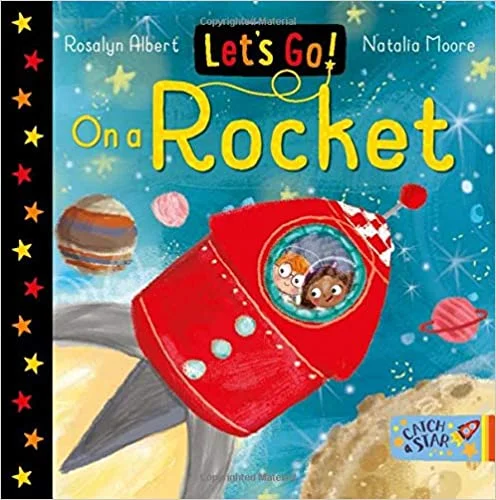 On a Rocket, anglická kniha - leporelo
