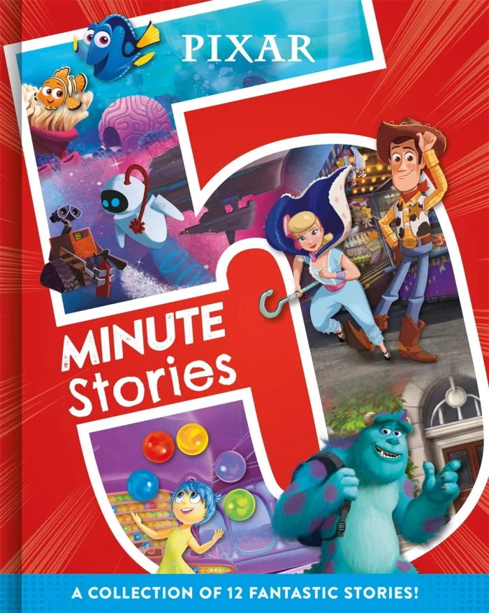 Pixar: 5-Minute Stories, anglická kniha
