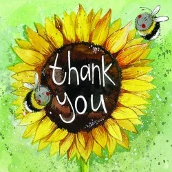 Thank You Sunflowers AC638, prianie