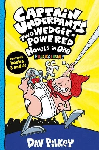 Two Wedgie-Powered Novels in One (Full Colour!) (3+4), anglická kniha