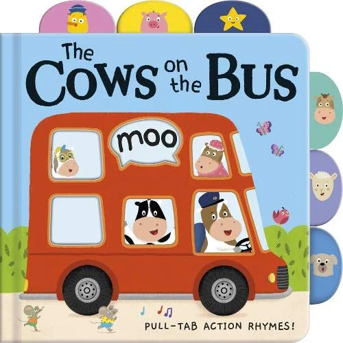 Cows on the Bus, anglická kniha - eko leporelo