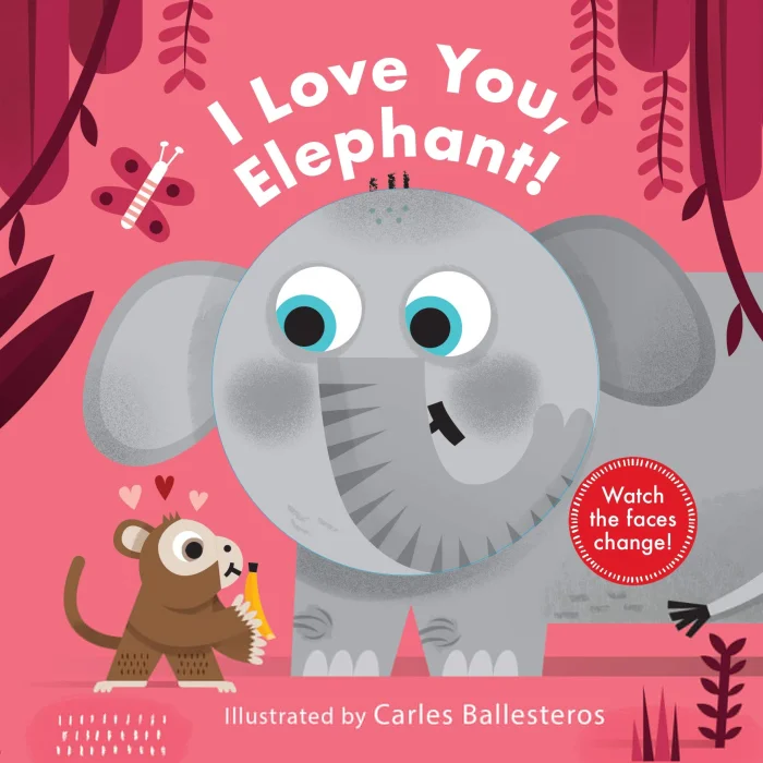 I Love You, Elephant!, anglická kniha - leporelo