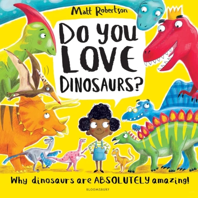 Do You Love Dinosaurs?, anglická kniha