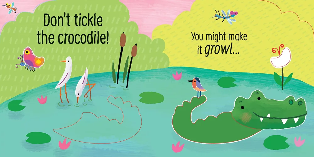 Don't tickle the Crocodile!, leporelo so zvukmi
