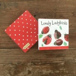 Lovely Ladybirds Mini Magnetic Notepad (MM03), mini blok s magnetom