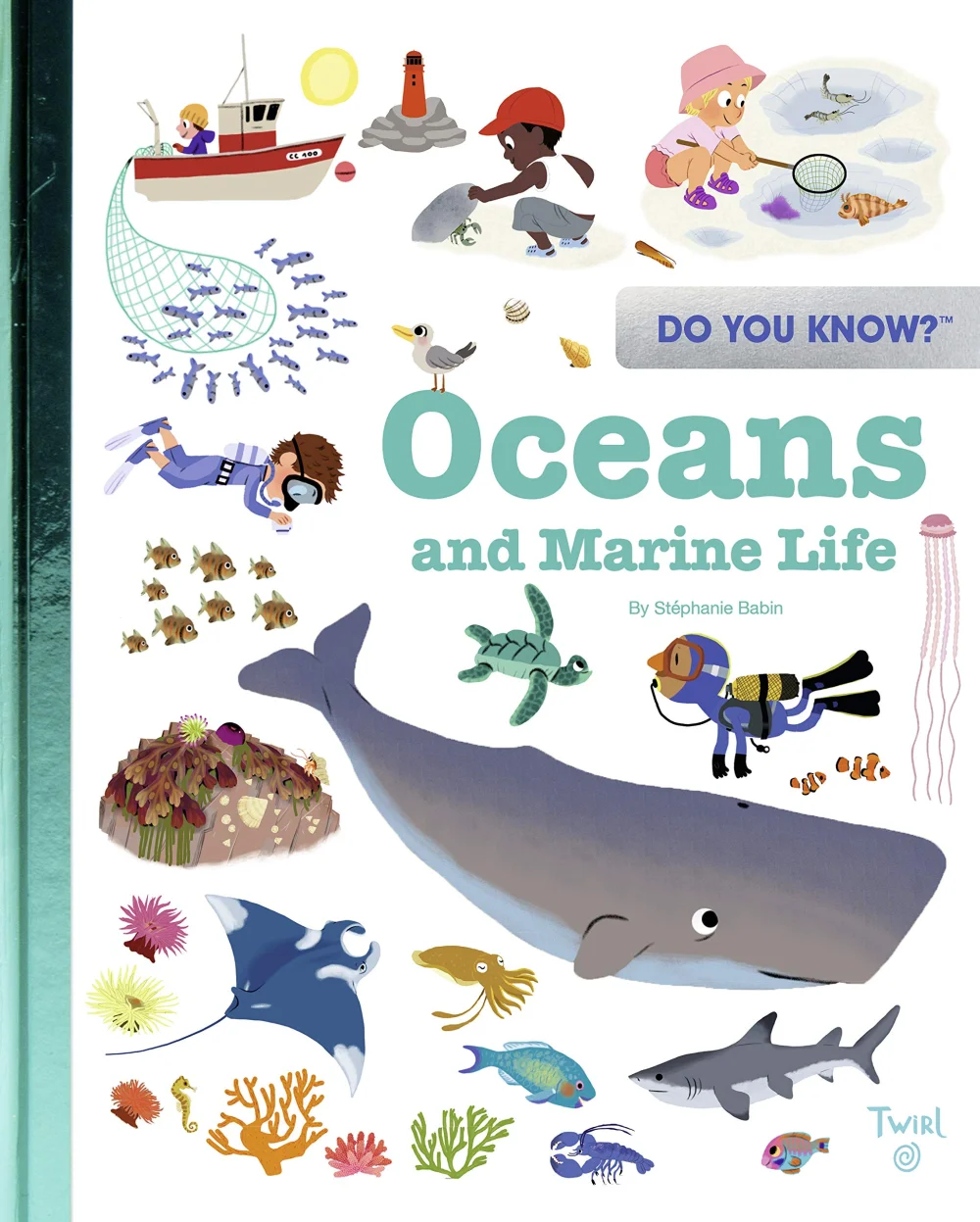 Oceans and Marine Life, anglická kniha - leporelo