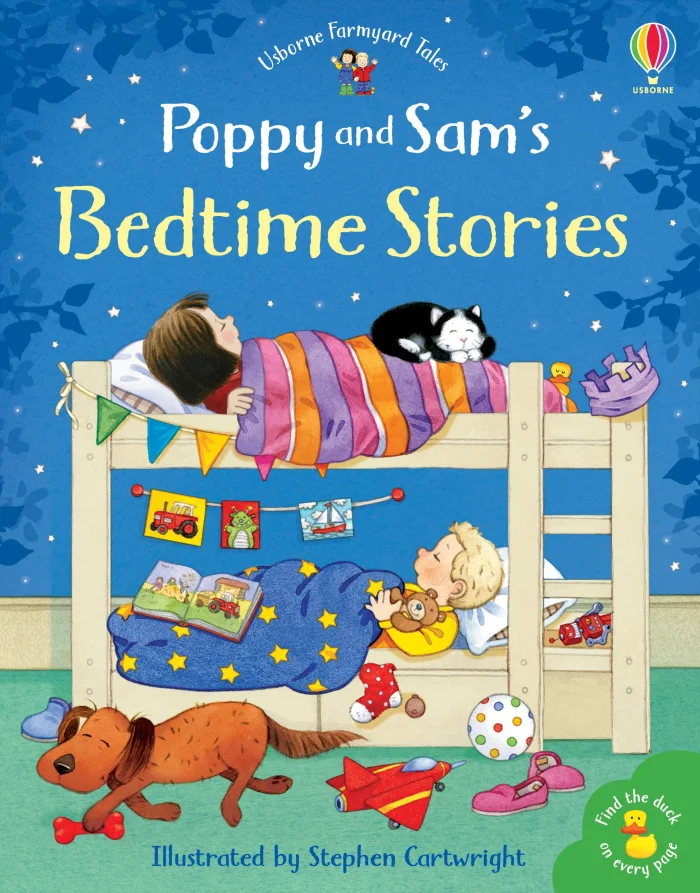 Poppy and Sam's Bedtime Stories, anglická kniha