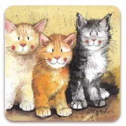 Rodger Dodger Cat Coaster C18, podložka pod pohár