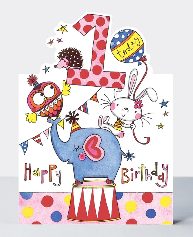Age 1 Girl Animal Circus (JEL13), prianie