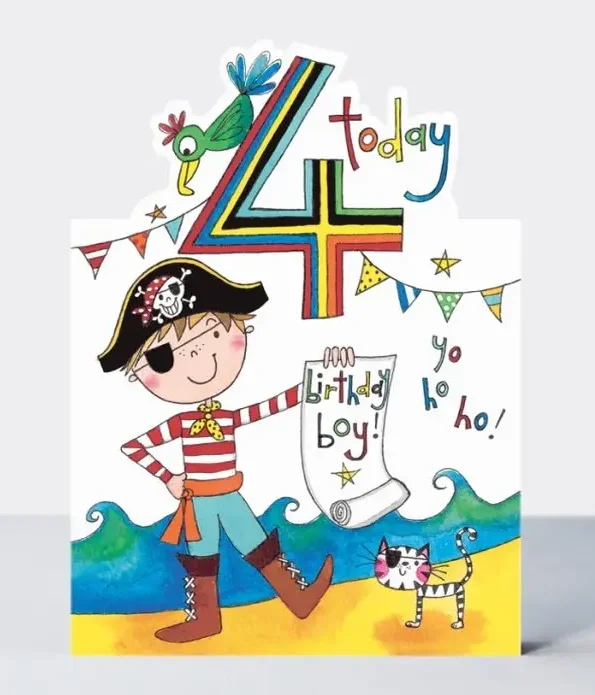 Age 4 Boy Pirate (JEL20), prianie