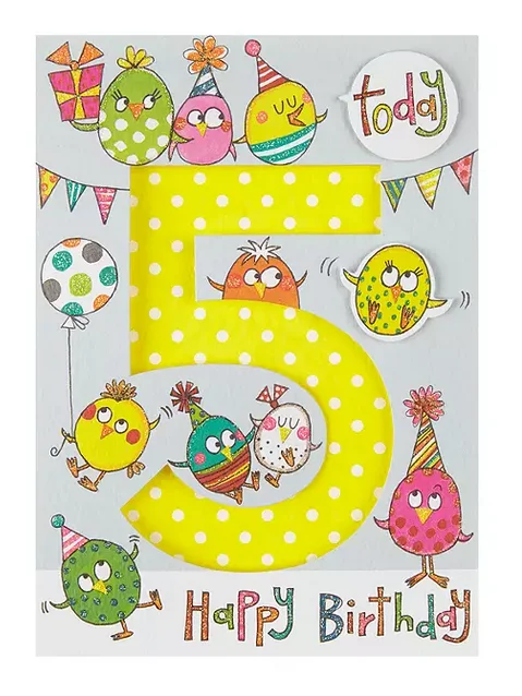 Age 5 Party Birds (WON12), prianie