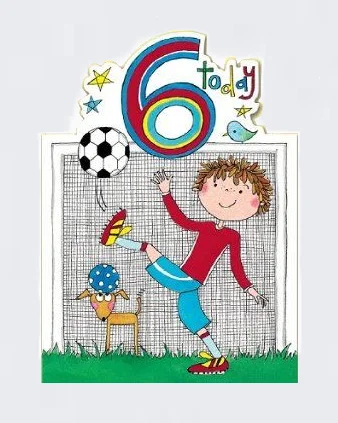 Age 6 Boy Football (JEL24), prianie