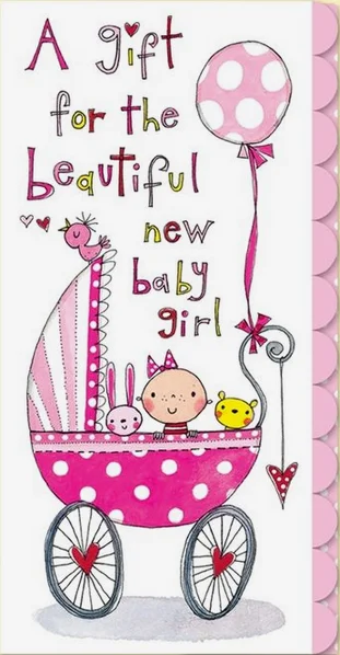 Beautiful New Baby Girl (MON7), prianie