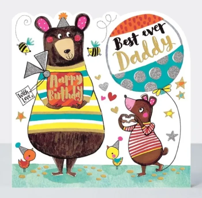 Happy Birthday Best Ever Daddy (SPIR6), prianie